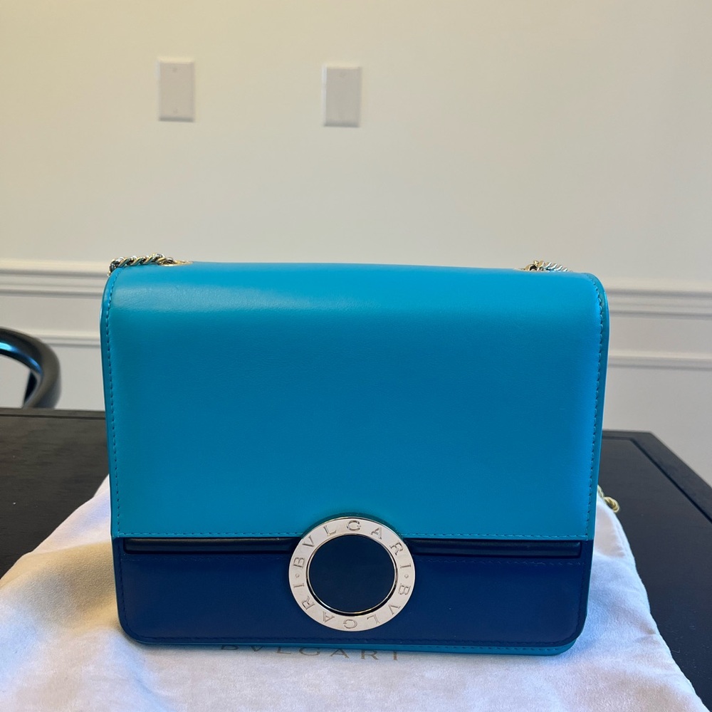 Bulgari BB Calfskin Crossbody Bag
